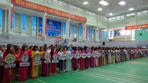 Hội thi thể thao trong CCVCLĐ tỉnh Lạng Sơn lần thứ III năm 2016.