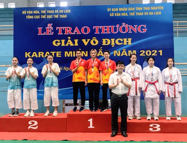 Giải vô địch Karate Miền Bắc lần thứ I năm 2021
