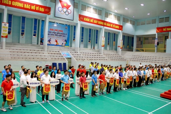 Giải Thể thao cán bộ lãnh đạo quản lý tỉnh Lạng Sơn năm 2021